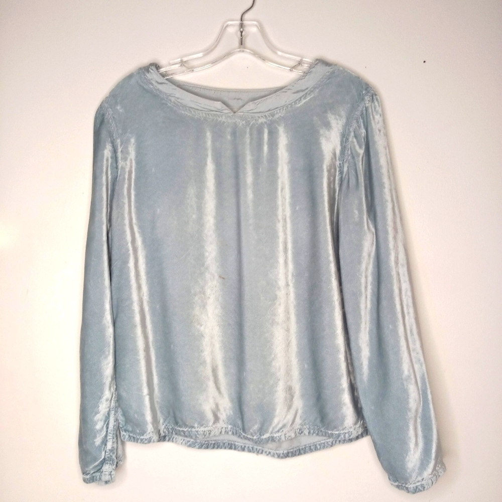 SOFT SURROUNDINGS Velour Blouse